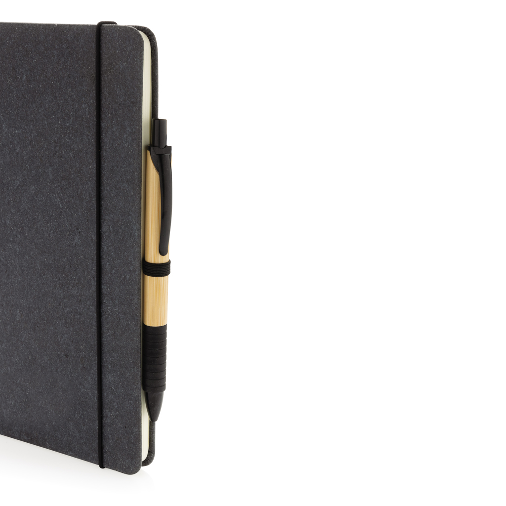 XD Collection A5 Notizbuch aus GRS recyceltem PU, Hardcover, bedruckbar XD Collection A5 Notizbuch aus GRS recyceltem PU, Hardcover, bedruckbar