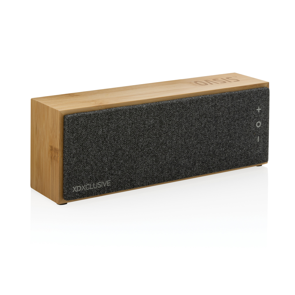 Wynn 10W Bluetooth-Lautsprecher Bambus FSC – bedruckbar Wynn 10W Bluetooth-Lautsprecher Bambus FSC – bedruckbar