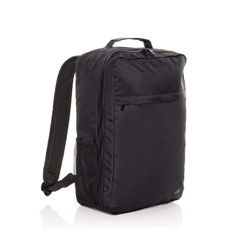 Swiss Peak Aware RPET Laptop-Rucksack 15,6 Zoll mit Logo-Druck Swiss Peak Aware RPET Laptop-Rucksack 15,6 Zoll mit Logo-Druck