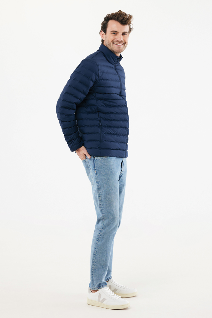 IQONIQ Maiko Herren Steppjacke aus 100% recyceltem Polyester
