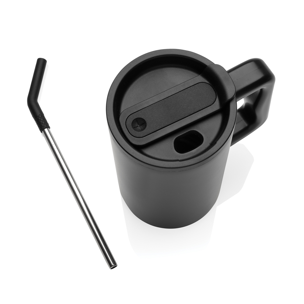 Cube Becher 800ml aus RCS-recyceltem Edelstahl — bedruckbar