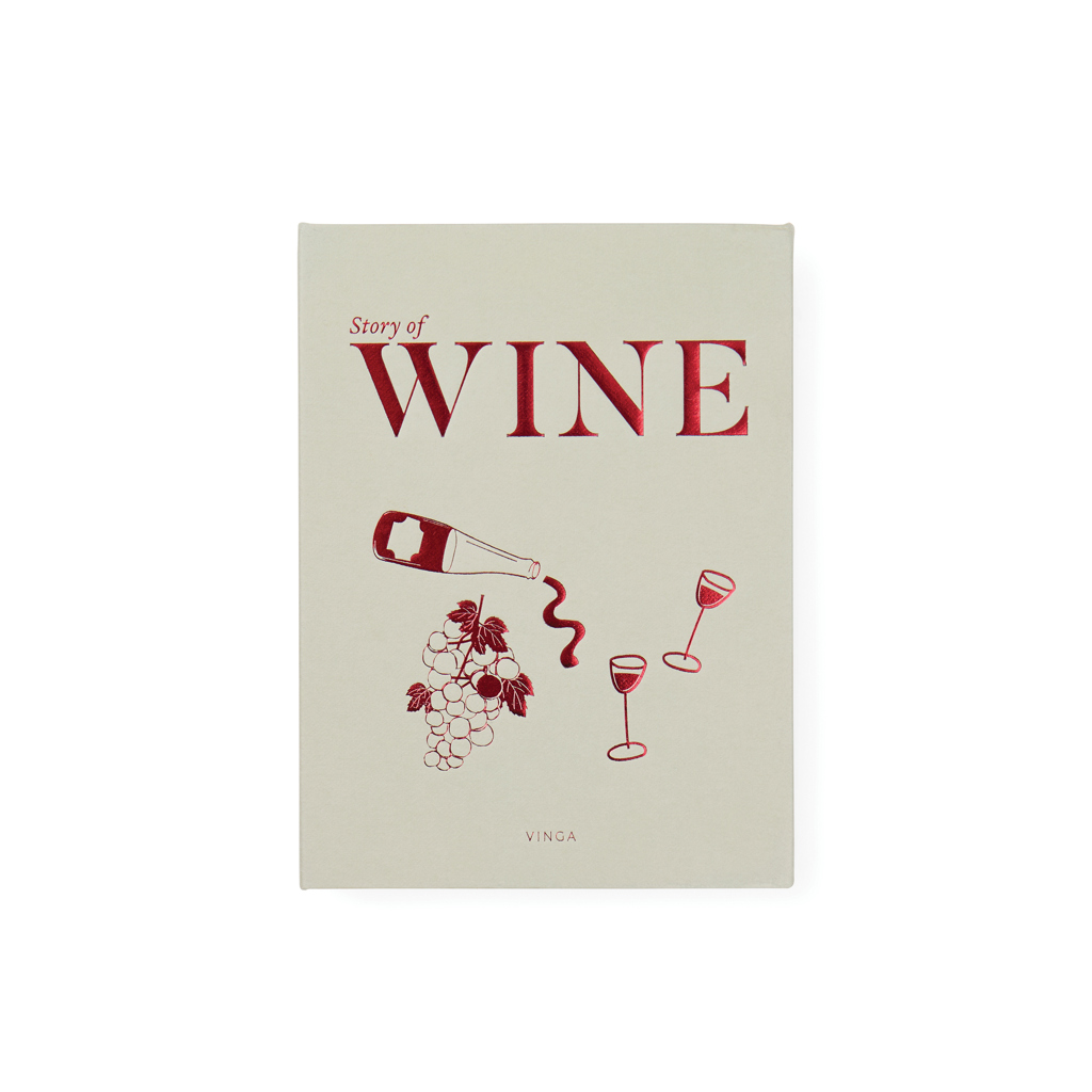 Vinga Story of Wine 3-teiliges Weinset mit Lasergravur