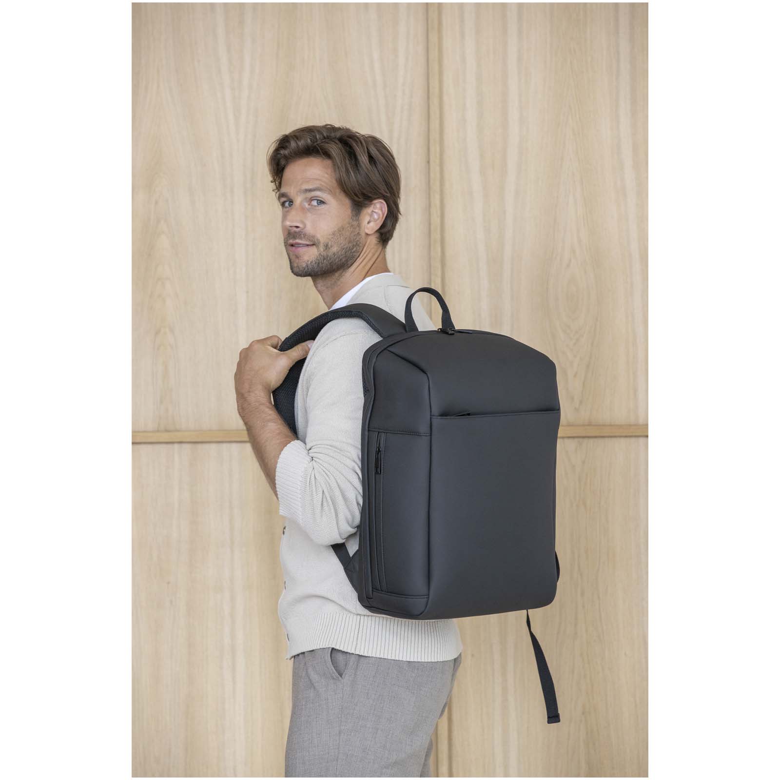 SMART 15" Laptop-Rucksack aus recyceltem Polyester, 18 L SMART 15" Laptop-Rucksack aus recyceltem Polyester, 18 L