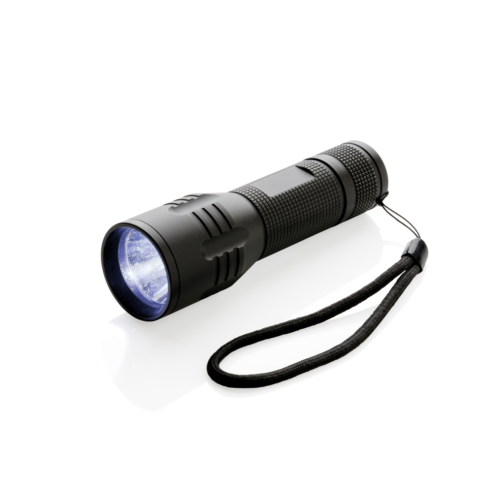 XD Collection 3W CREE LED Taschenlampe Aluminium — mit Logo veredelbar XD Collection 3W CREE LED Taschenlampe Aluminium — mit Logo veredelbar