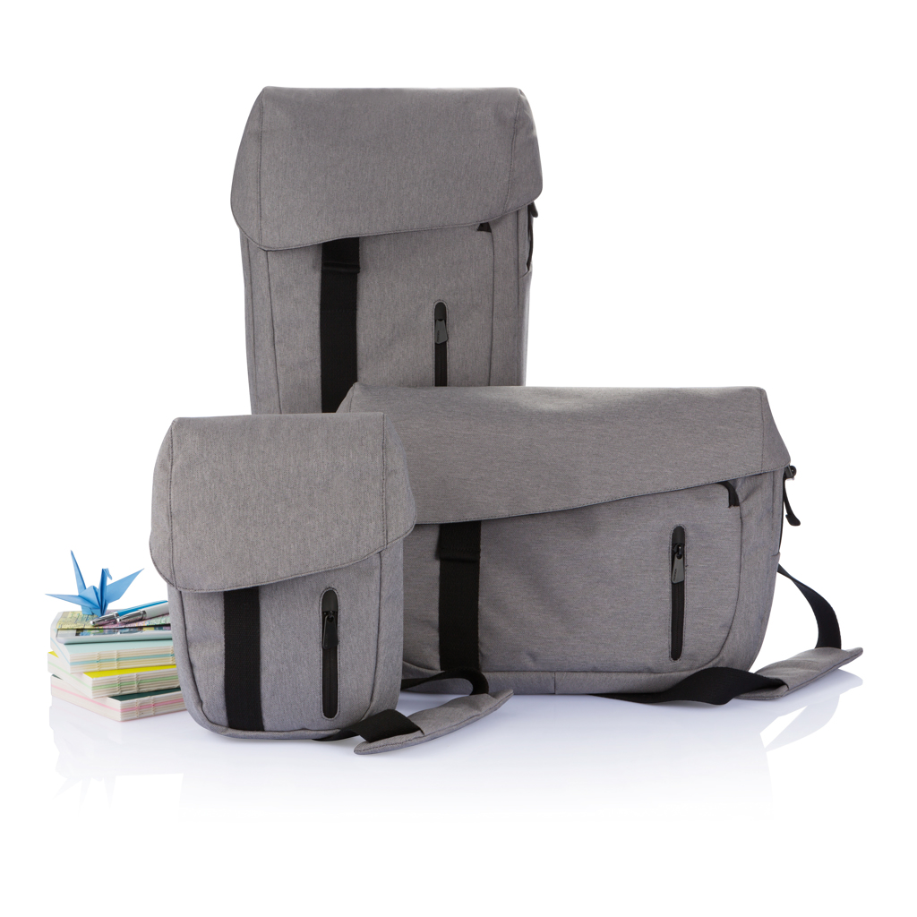 Osaka Business-Rucksack aus recyceltem rPET Grau