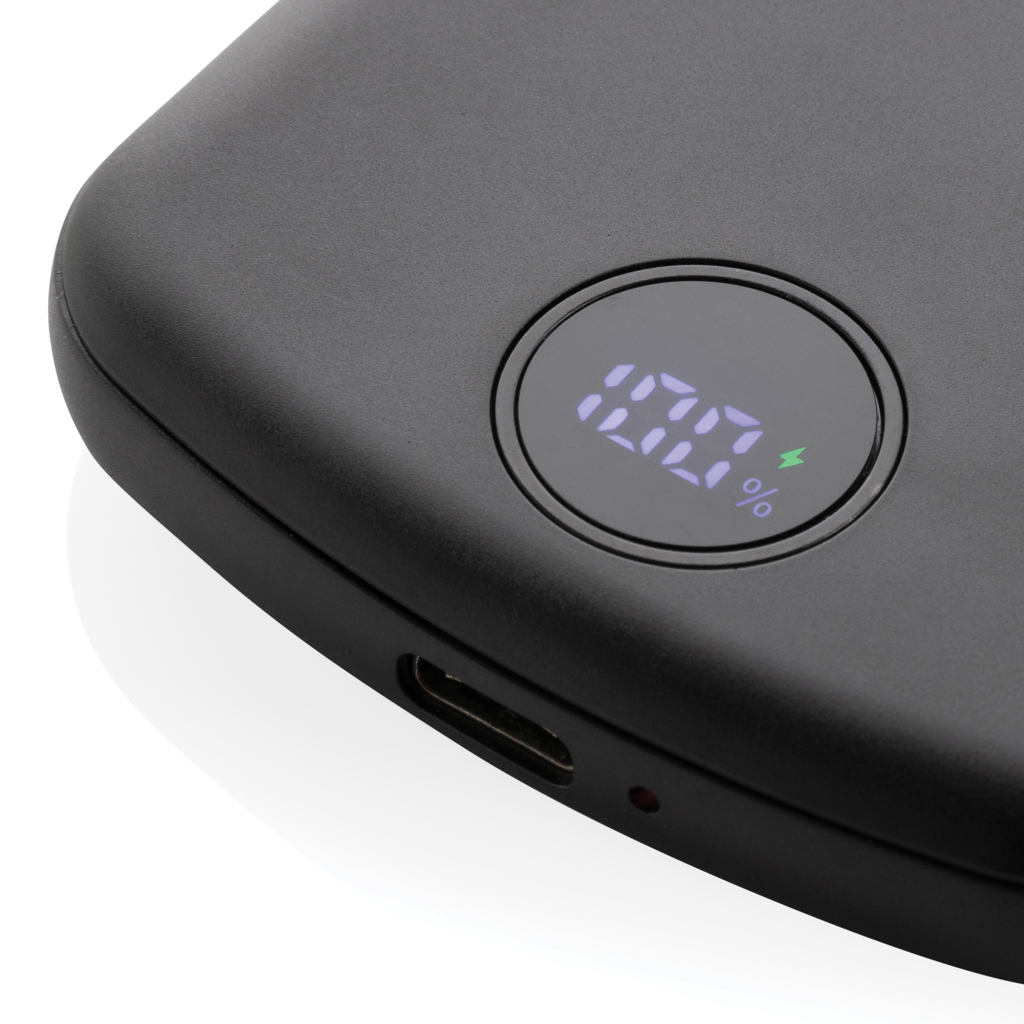 XD Collection MagBoost 5.000 mAh Magnet-Powerbank mit 15 W Wireless Charging, RCS-recyceltes ABS, bedruckbar XD Collection MagBoost 5.000 mAh Magnet-Powerbank mit 15 W Wireless Charging, RCS-recyceltes ABS, bedruckbar