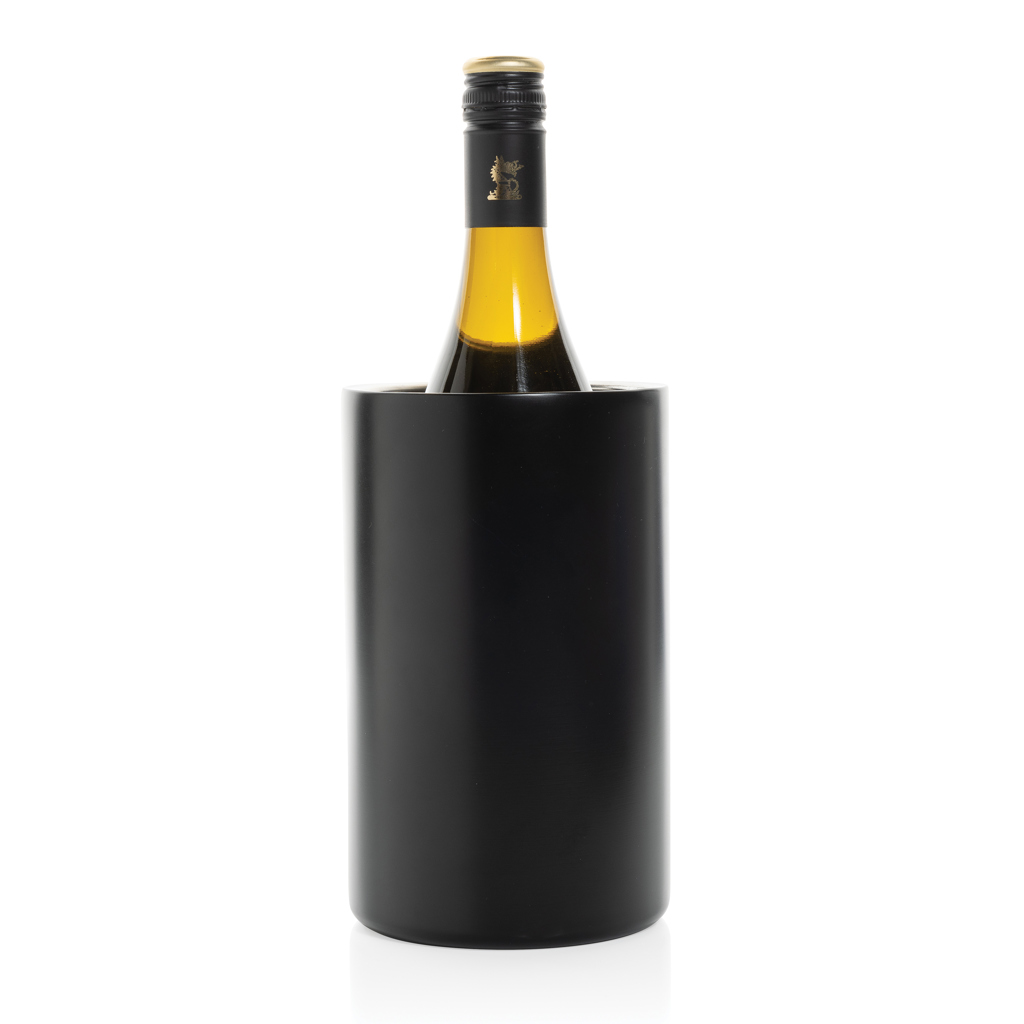 XD Collection Vino Weinkühler aus recyceltem Edelstahl – mit Logo veredelbar XD Collection Vino Weinkühler aus recyceltem Edelstahl – mit Logo veredelbar