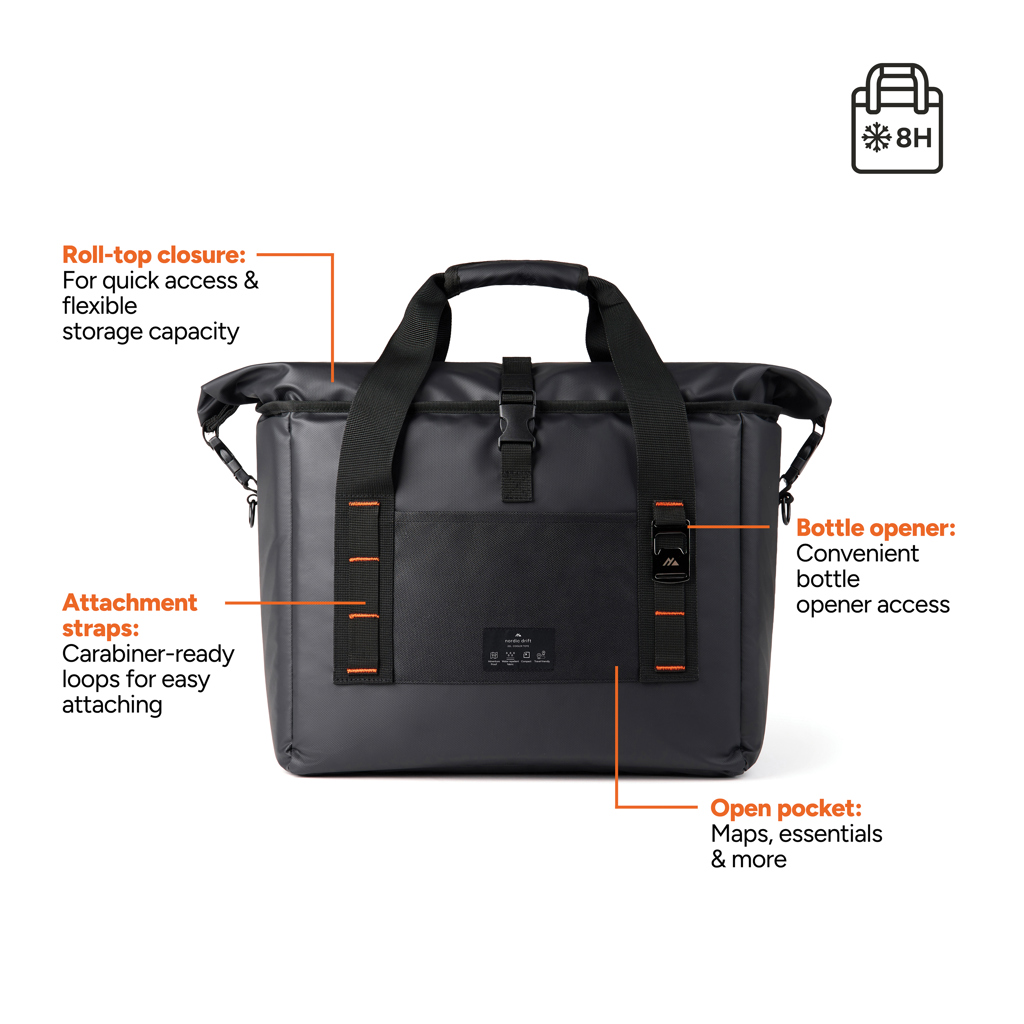 Nordic Drift RCS Kühltasche 22 Liter, wasserabweisend, recycelt