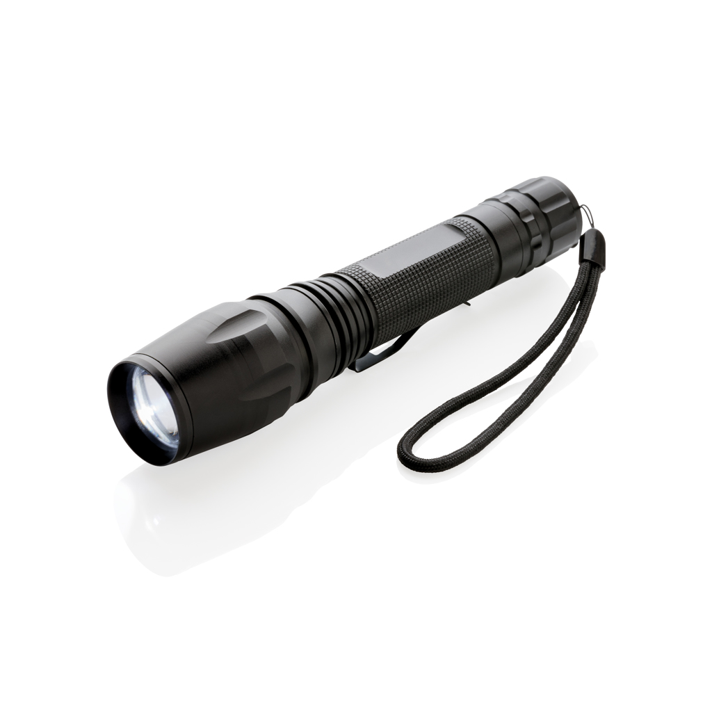 XD Collection 10W Cree LED-Taschenlampe aus Aluminium mit Logo-Veredelung XD Collection 10W Cree LED-Taschenlampe aus Aluminium mit Logo-Veredelung