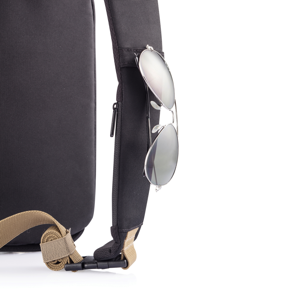 XD Design Bobby Sling Anti-Diebstahl Crossbody-Rucksack aus recyceltem PET XD Design Bobby Sling Anti-Diebstahl Crossbody-Rucksack aus recyceltem PET