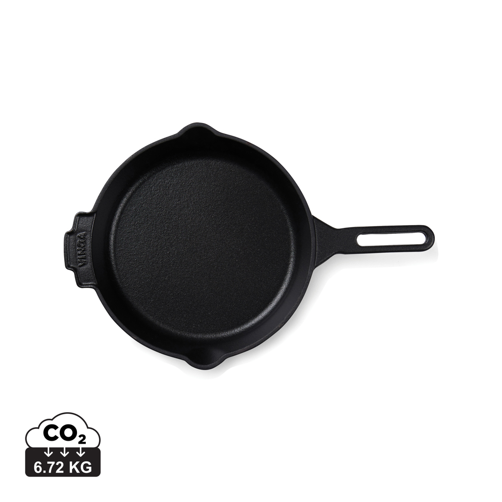 VINGA Monte Ardoise Gusseisen-Bratpfanne 20 cm mit Logo-Veredelung