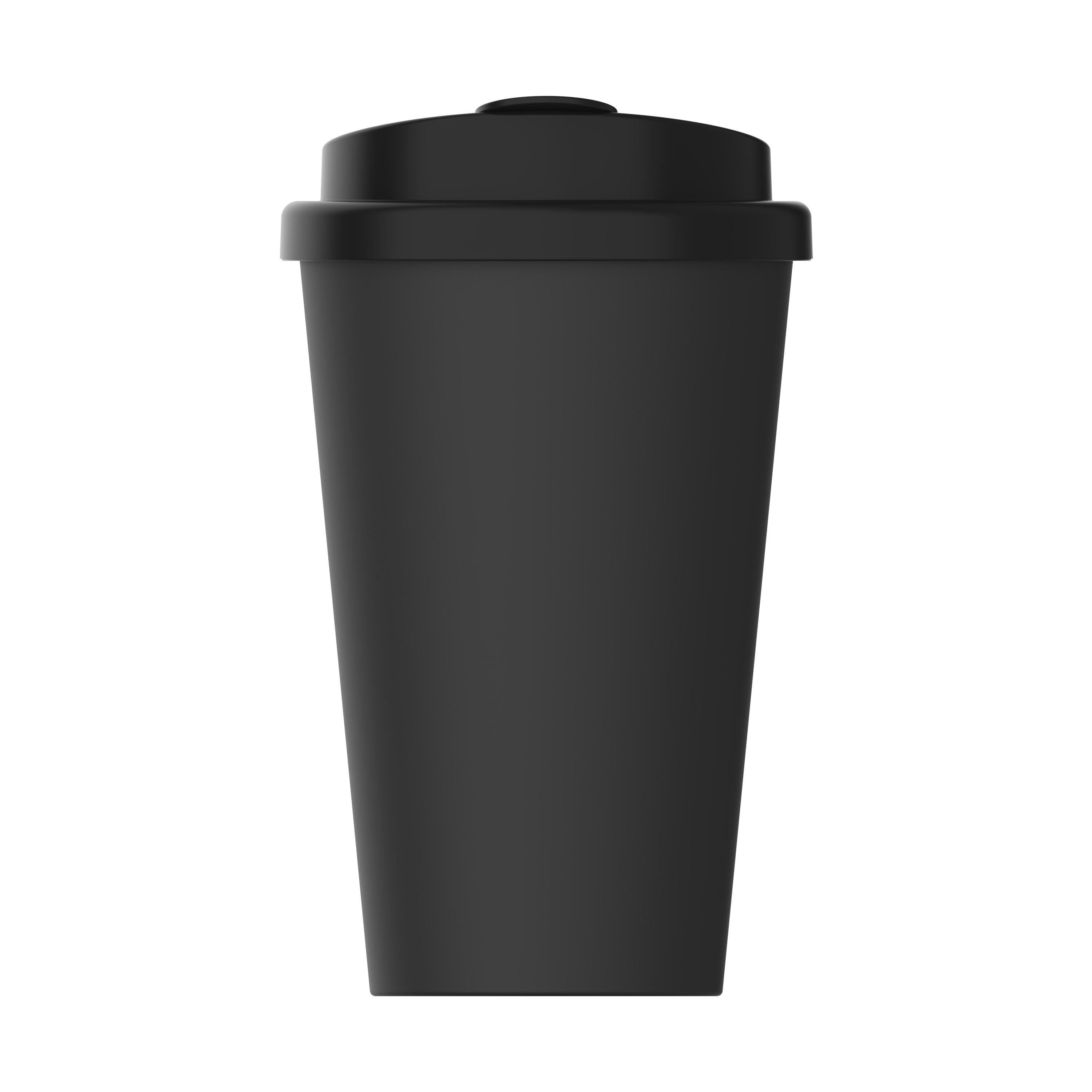Bio-Kaffeebecher "PremiumPlus" – TopView_Schiefer_1 Bio-Kaffeebecher "PremiumPlus"
