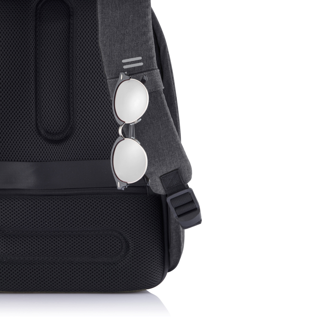 XD Design Bobby Hero Regular Anti-Diebstahl-Rucksack aus rPET mit Logodruck