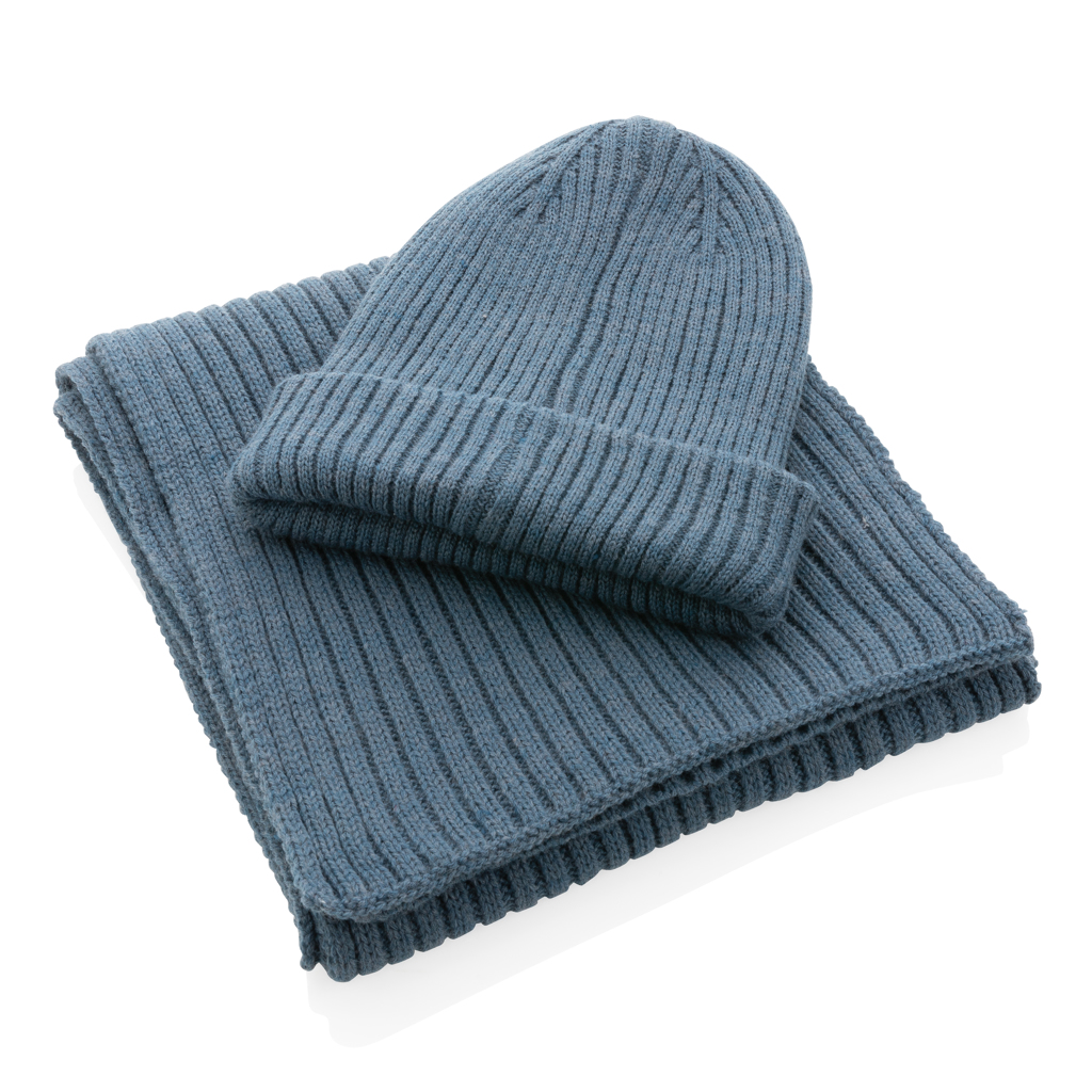 XD Collection Impact AWARE Polylana Strickschal 180x25 cm — bestickbar XD Collection Impact AWARE Polylana Strickschal 180x25 cm — bestickbar