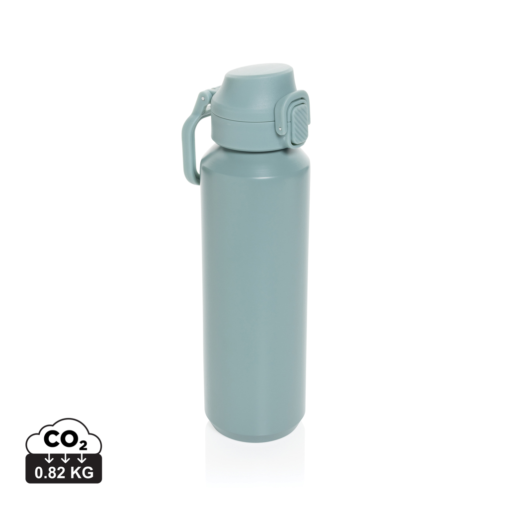 XD Collection Via RCS Re-Steel Sportflasche 600 ml mit auslaufsicherem Klick-Verschluss