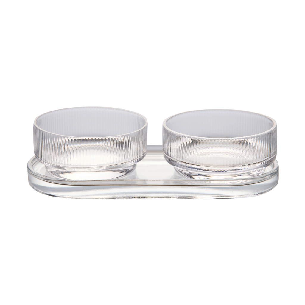 Glas-Tapas Servierset für Catering & Events – transparent Glas-Tapas Servierset für Catering & Events – transparent