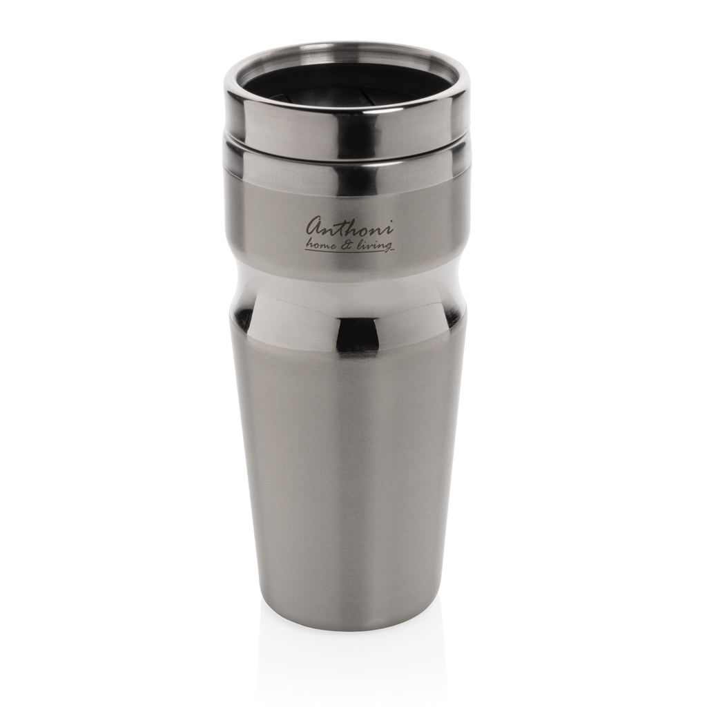 XD Design Contour Becher 350 ml Edelstahl mit PP-Deckel (bedruckbar)