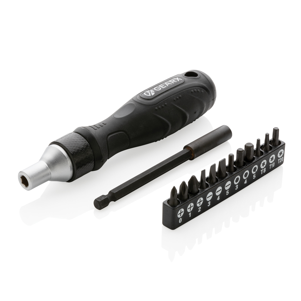 Gear X Ratschen-Schraubendreher P221.50 mit Doming-Logo