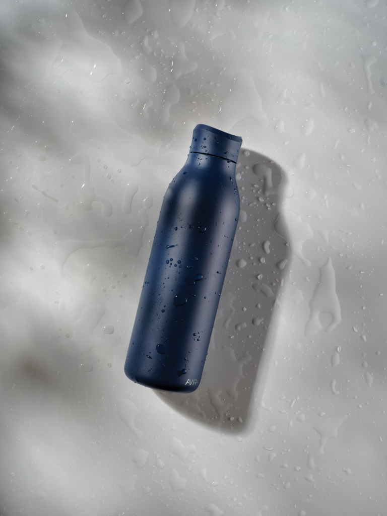 Avira Alok 360 Klick-Trinkflasche 600 ml aus RCS-zertifiziert recyceltem Edelstahl mit Logo bedruckbar Avira Alok 360 Klick-Trinkflasche 600 ml aus RCS-zertifiziert recyceltem Edelstahl mit Logo bedruckbar