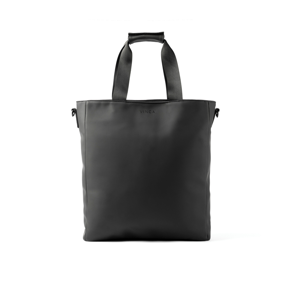 VINGA Baltimore Office-Tote, schwarz, mit Logo-Veredelung bedruckbar
