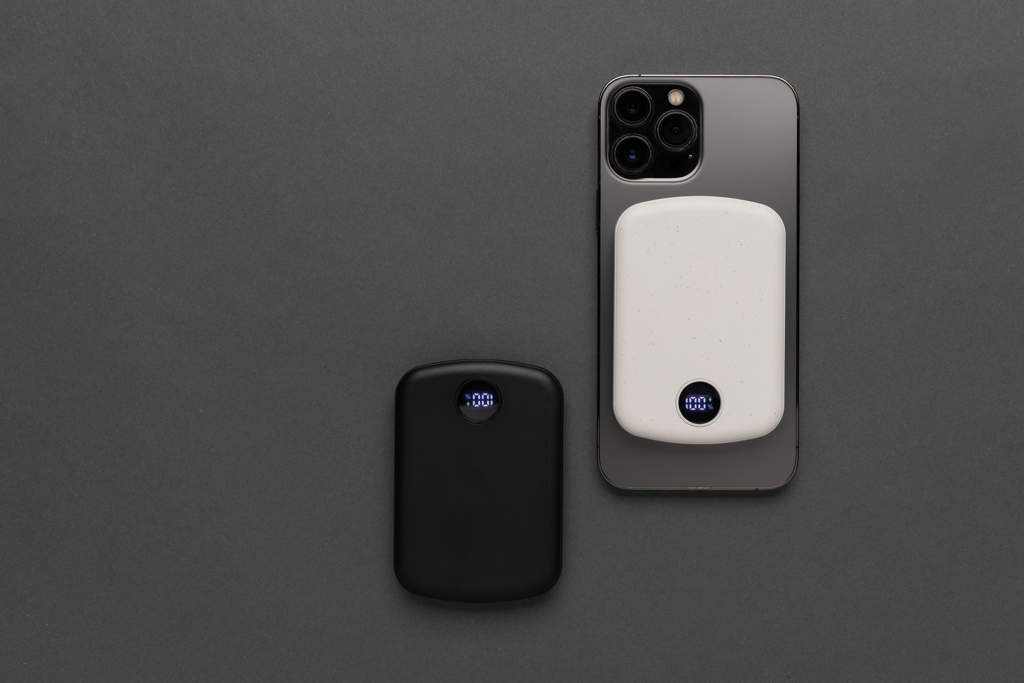 MagBoost 5000mAh magnetische RCS Powerbank – Kompaktes Event-Giveaway