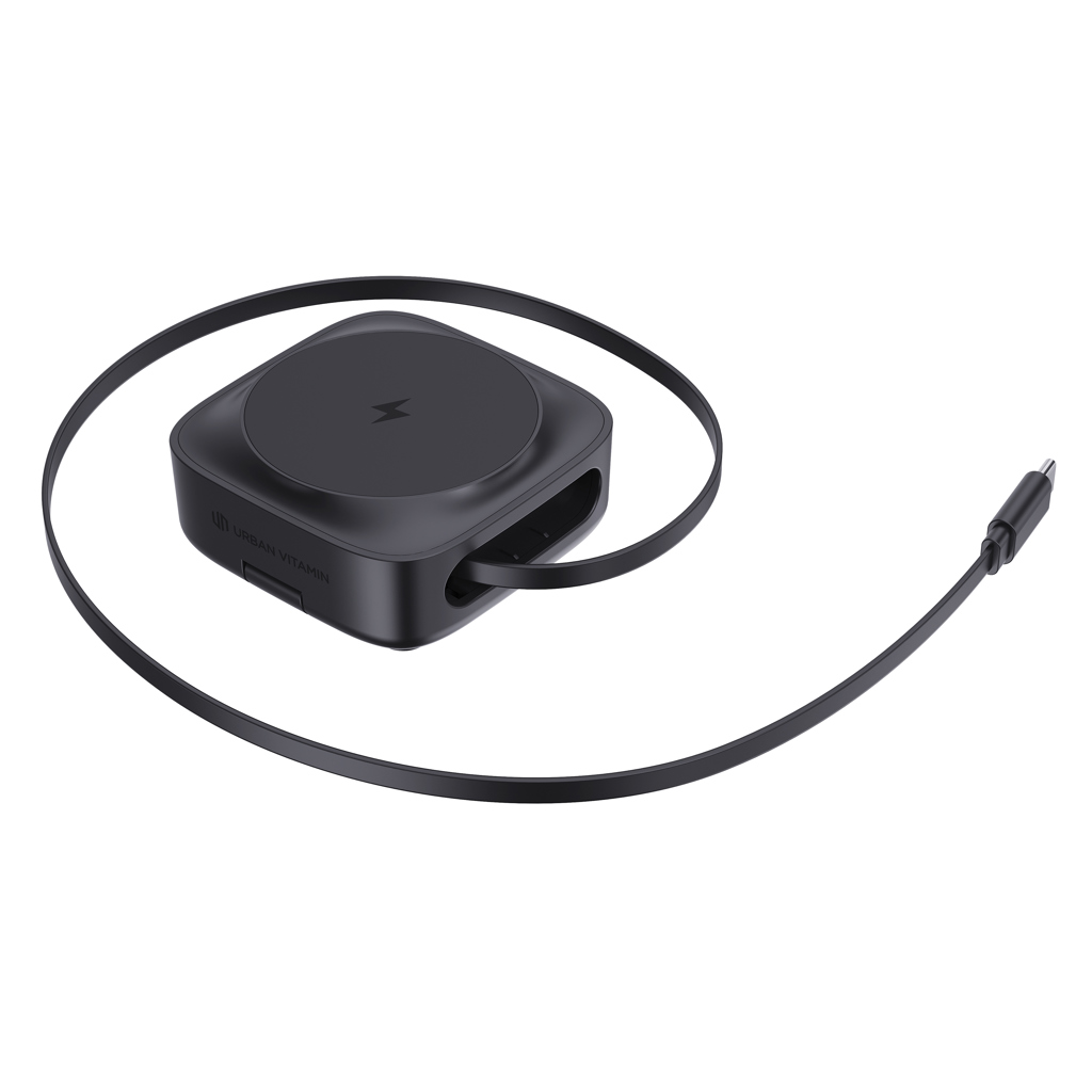 Urban Vitamin Goleta 2-in-1 Wireless Charger 15W mit Logo