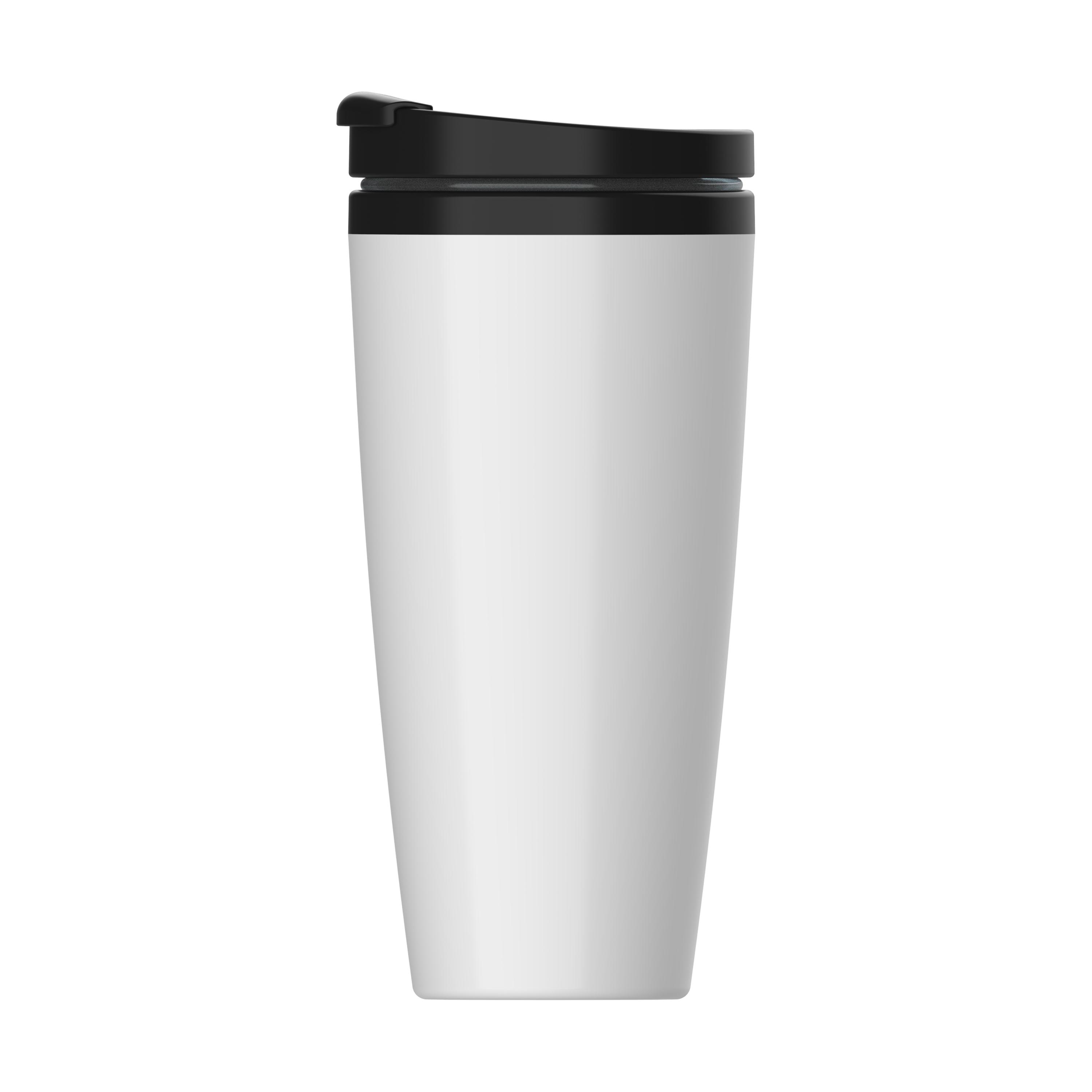 Isolierbecher "Coffee To Go" – TopView_Weiss Isolierbecher "Coffee To Go"