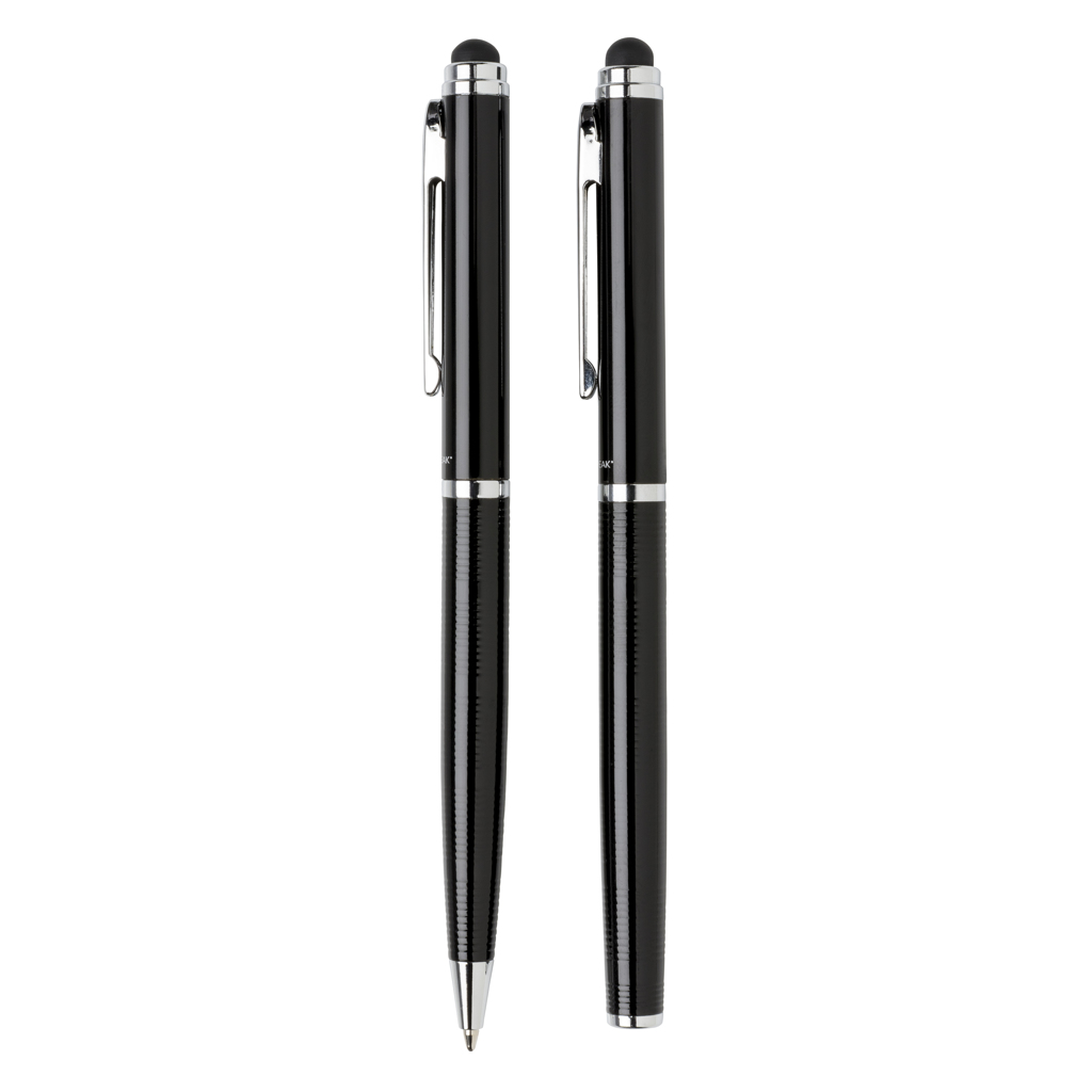 Swiss Peak Deluxe Schreibset Stylus Kugelschreiber und Rollerball Metall Swiss Peak Deluxe Schreibset Stylus Kugelschreiber und Rollerball Metall