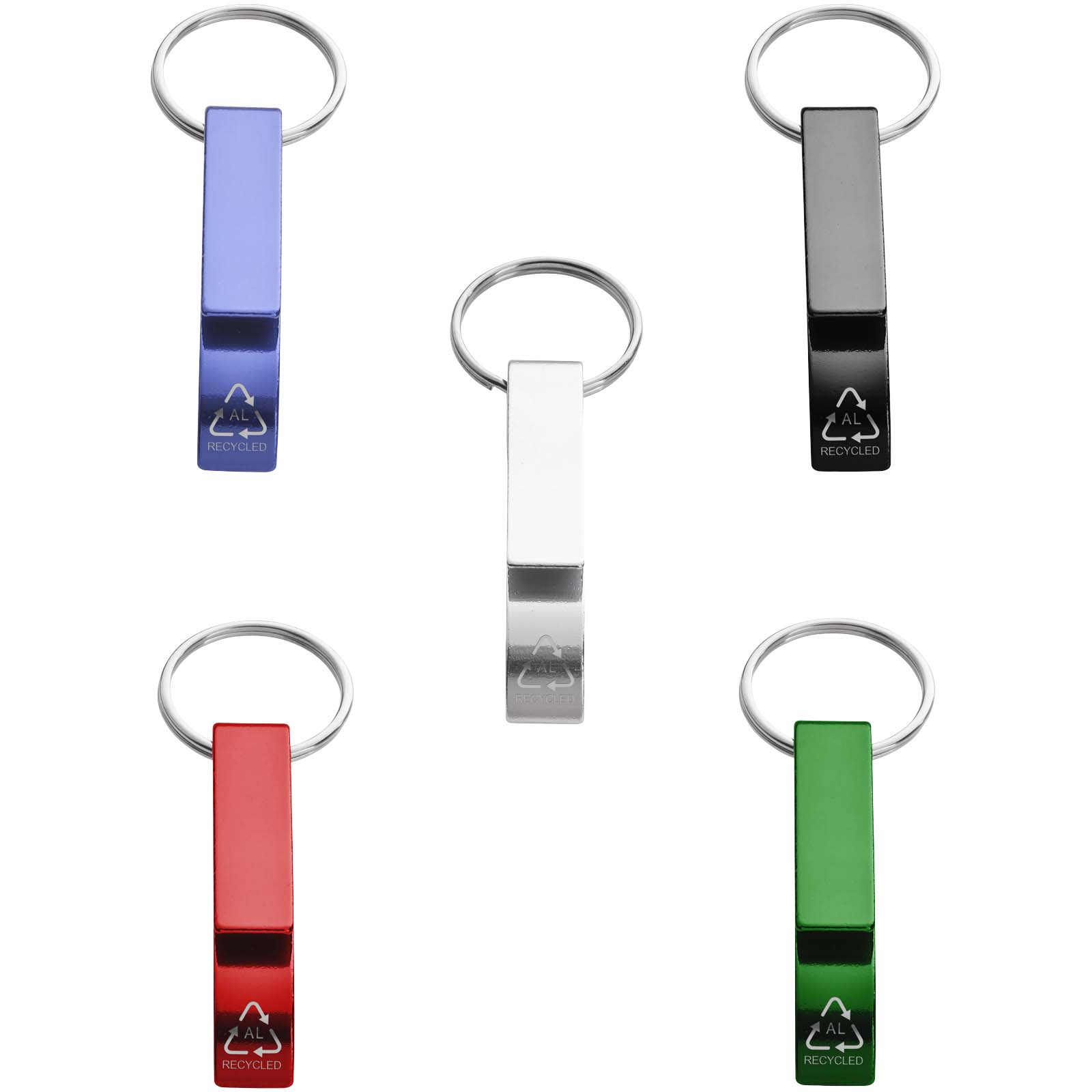 Tao Schlüsselanhänger mit Flaschen- und Dosenöffner aus 83 % recyceltem Aluminium Tao Schlüsselanhänger mit Flaschen- und Dosenöffner aus 83 % recyceltem Aluminium