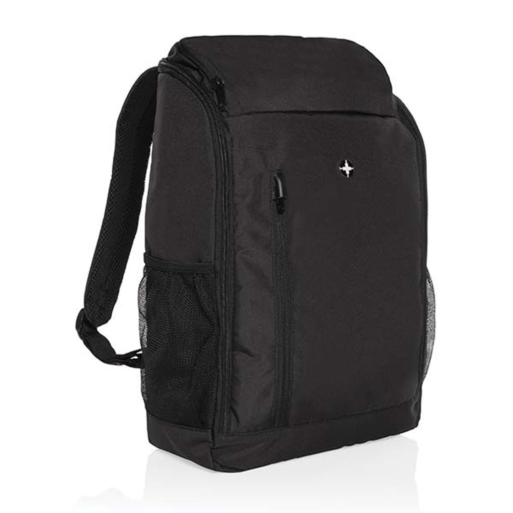 Swiss Peak AWARE Easy Access Laptop-Rucksack 15,6 Zoll aus recyceltem PET Swiss Peak AWARE Easy Access Laptop-Rucksack 15,6 Zoll aus recyceltem PET