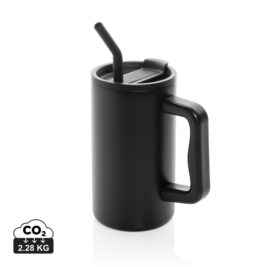 Cube Becher 800ml aus RCS-recyceltem Edelstahl — bedruckbar
