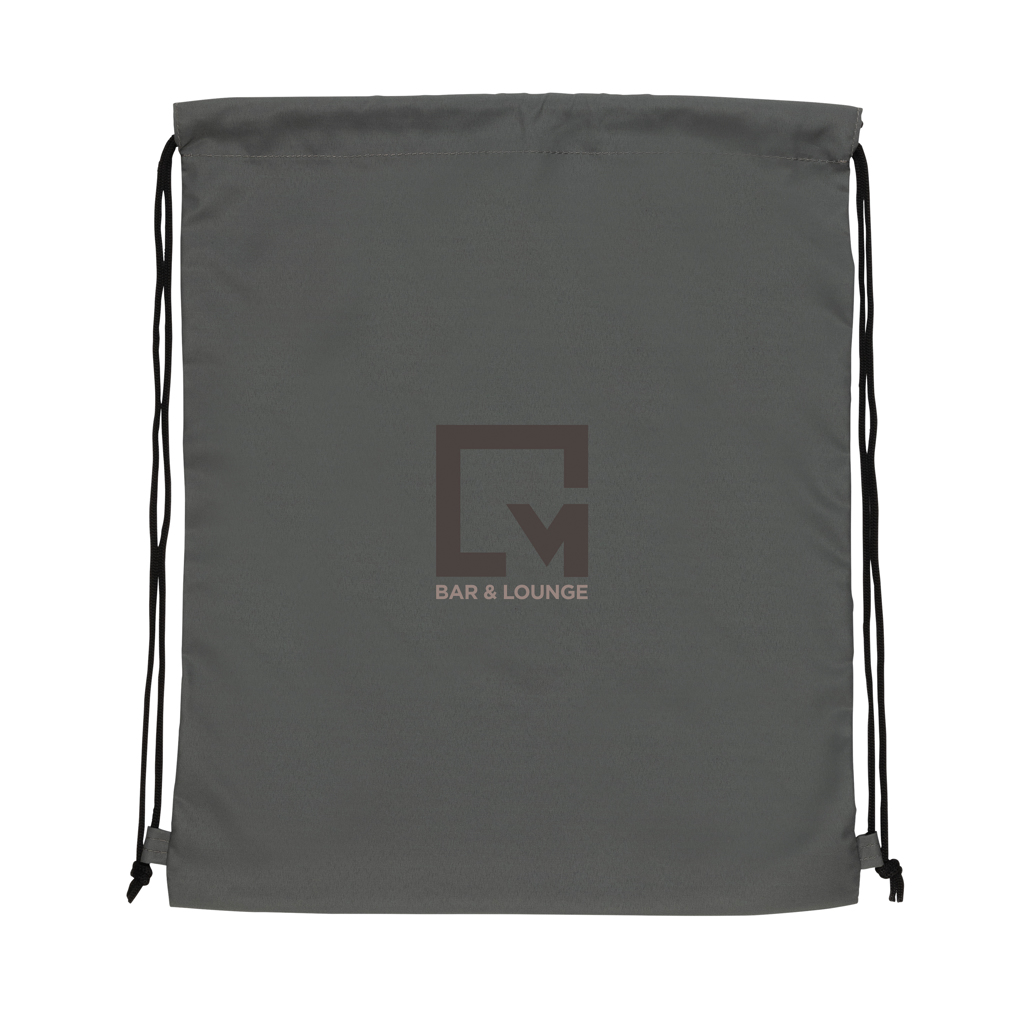 Impact AWARE RPET 190T Sportbeutel mit Logo-Veredelung