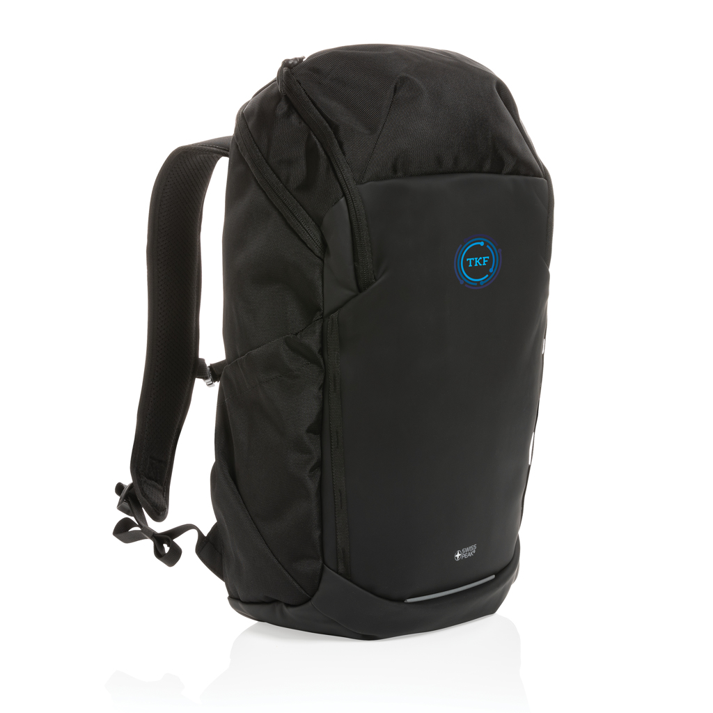 Swiss Peak AWARE RPET 15,6 Zoll Business-Rucksack, bedruckbar
