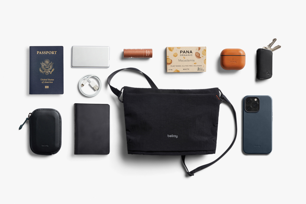 Bellroy Lite Sacoche Crossbody-Tasche aus recyceltem PET-Ripstop