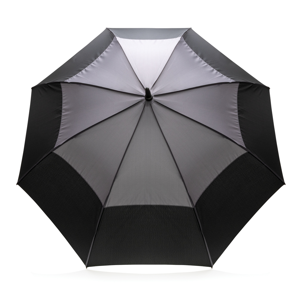 XD Collection 27'' Stormproof-Schirm aus RPET, Auto-Open, mit Logodruck veredelbar