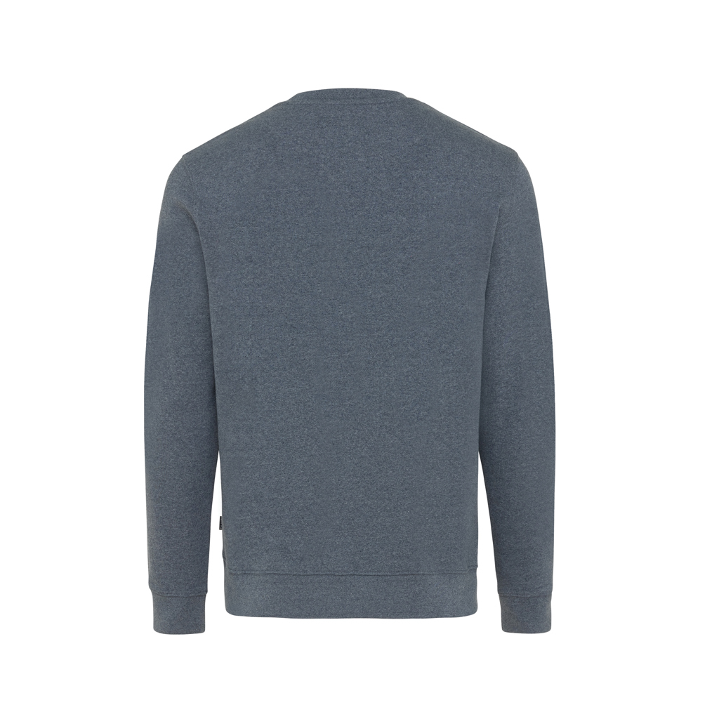 IQONIQ Denali Rundhals-Sweater aus 50% recycelter und 50% Bio-Baumwolle, ungefärbt