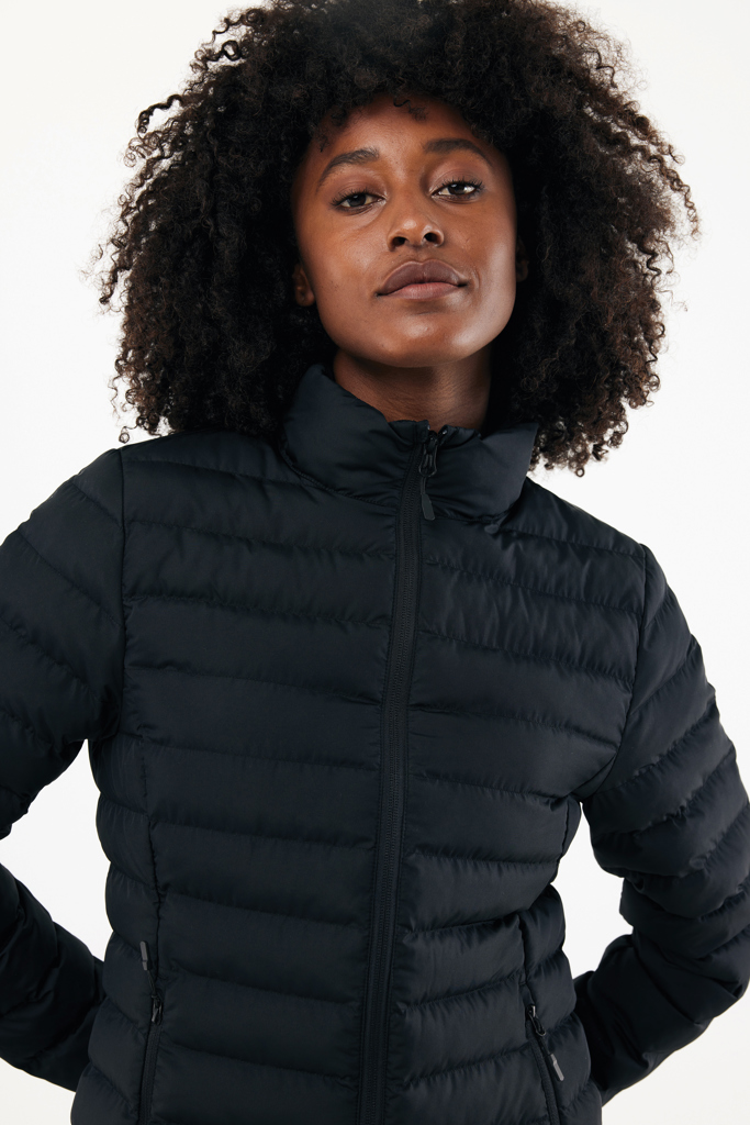 IQONIQ Maiko Damen Steppjacke aus 100% recyceltem Polyester – Werbeartikel mit Logo-Veredelung