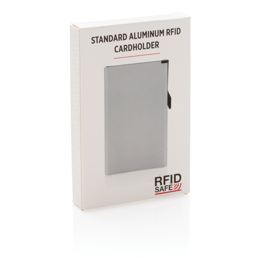 Aluminium RFID Kartenhalter mit Easy-Slider – XD Collection Aluminium RFID Kartenhalter mit Easy-Slider – XD Collection