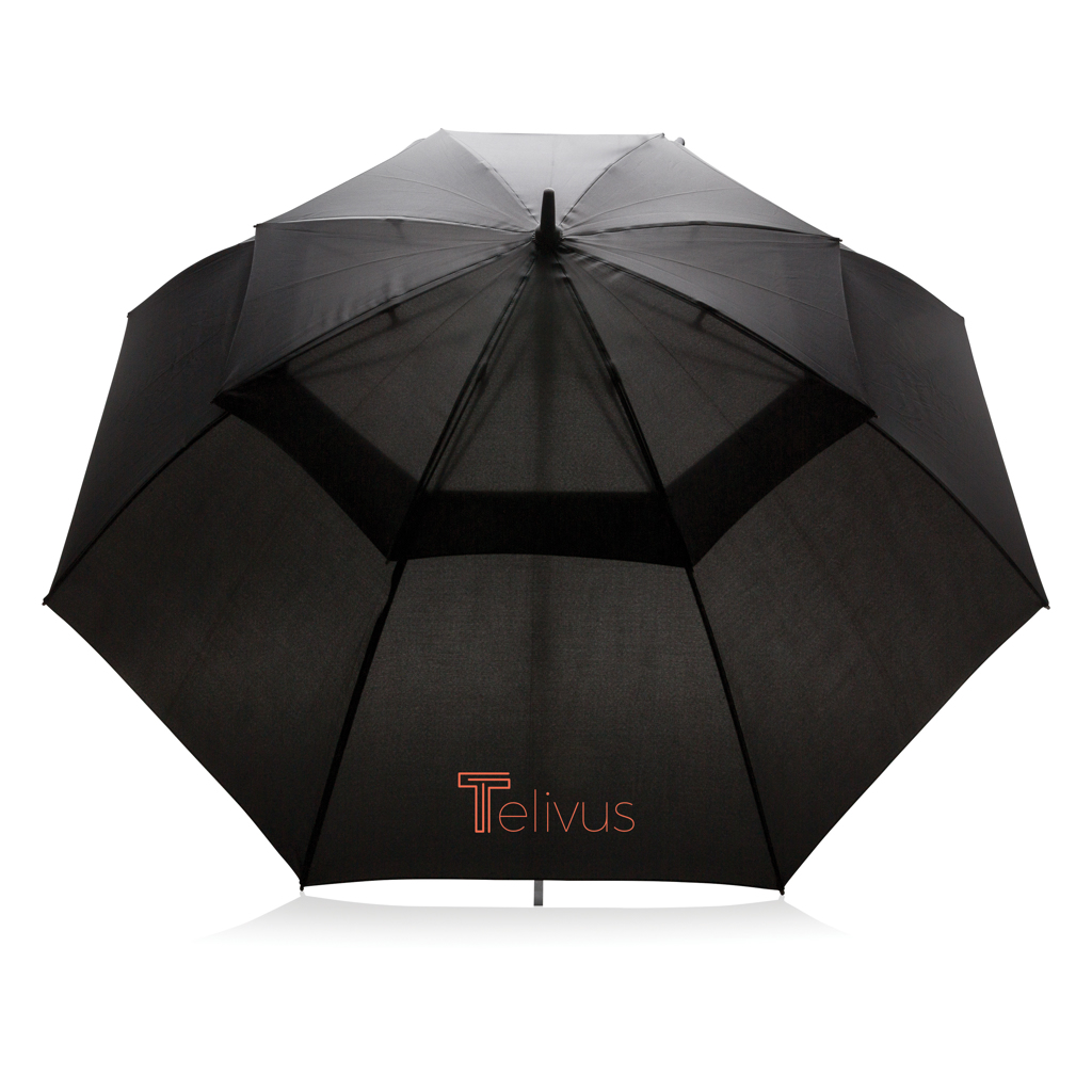 Swiss Peak AWARE Tornado Sturmschirm ø 134 cm aus recyceltem PET, bedruckbar