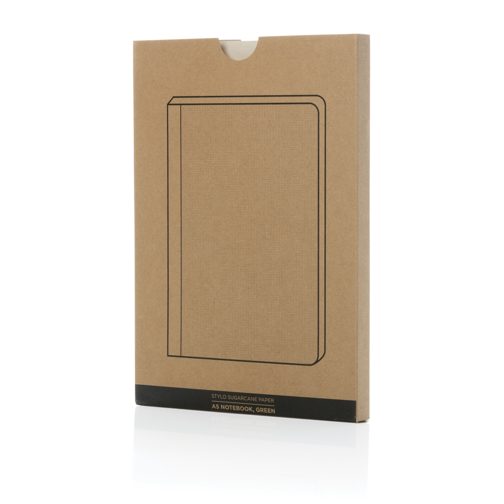 Notizbuch Stylo A5 aus Zuckerrohrpapier — XD Collection Notizbuch Stylo A5 aus Zuckerrohrpapier — XD Collection