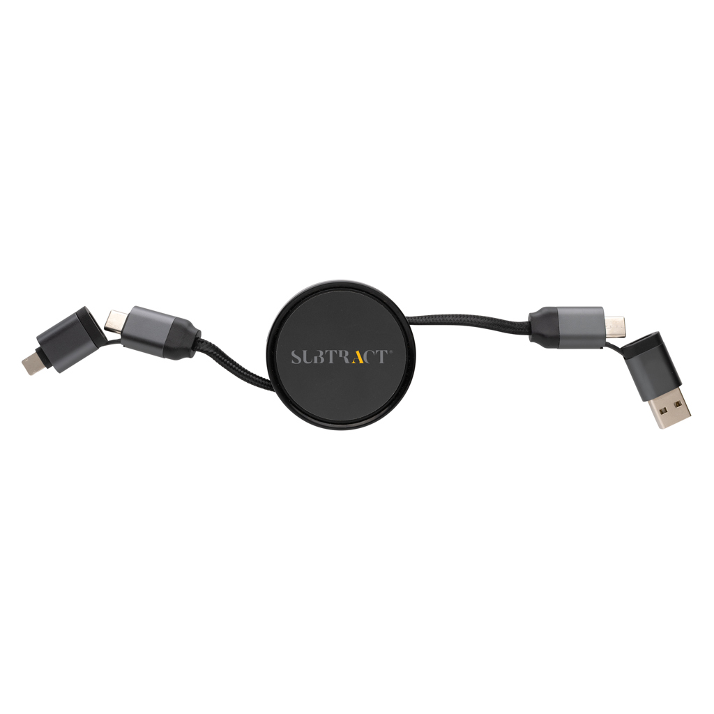 Terra RCS Aluminium 6-in-1 Kabel – Innovatives Werbegeschenk für Events