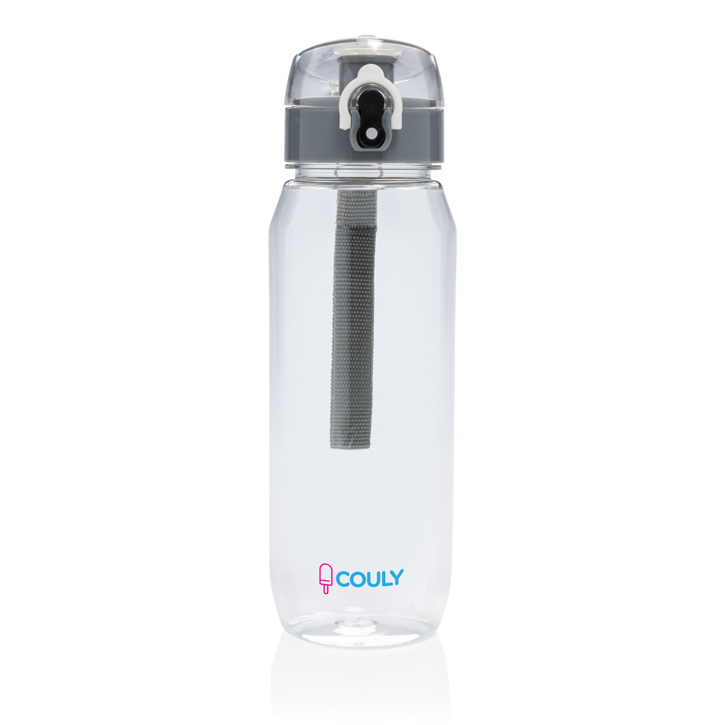 Yide Wasserflasche 800 ml aus 73 % recyceltem RCS-rPET, bedruckbar