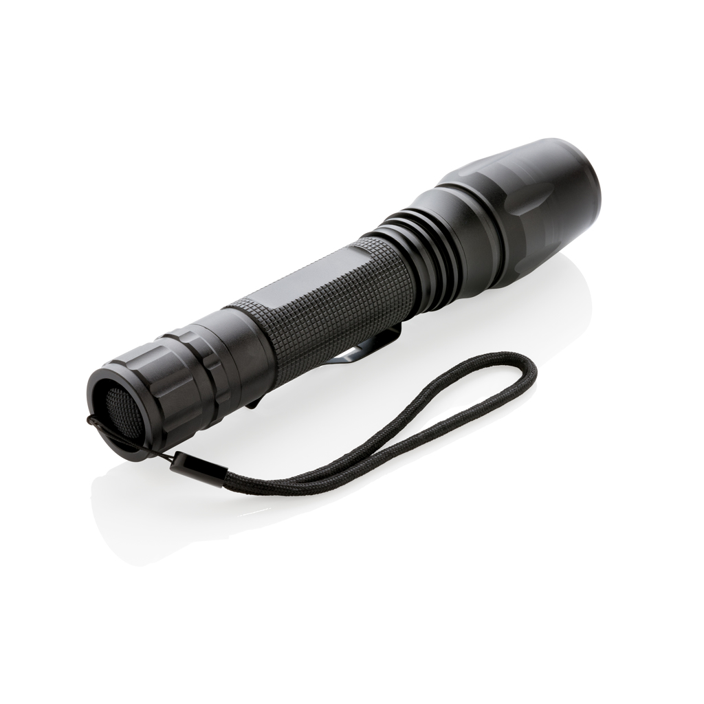 XD Collection 10W Cree LED-Taschenlampe aus Aluminium mit Logo-Veredelung