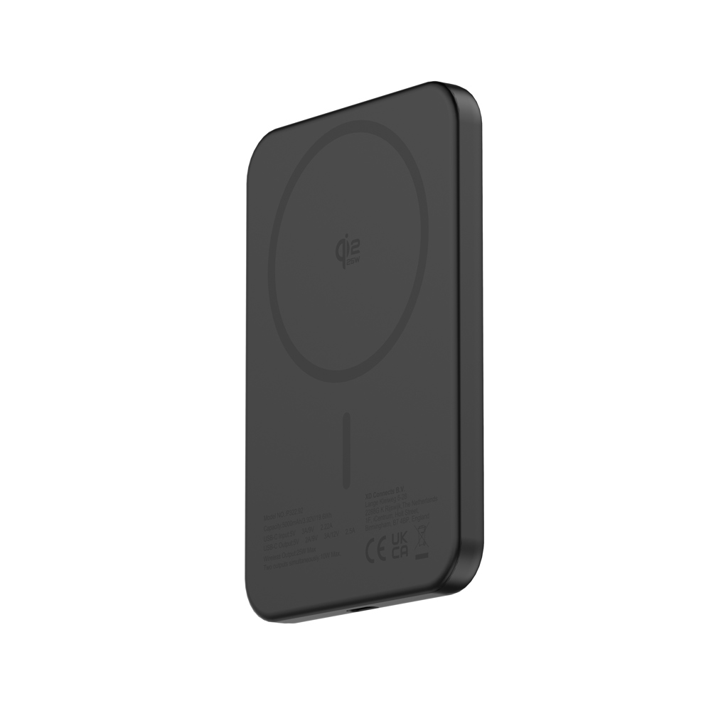 Urban Vitamin Pomona magnetische Powerbank 5000mAh Qi2.2 25W mit Logodruck