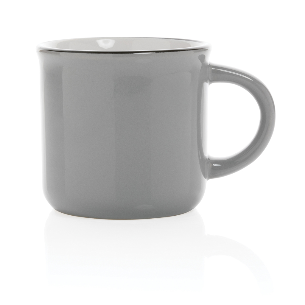 Vintage Keramiktasse 280 ml mit Logo (XD Collection)
