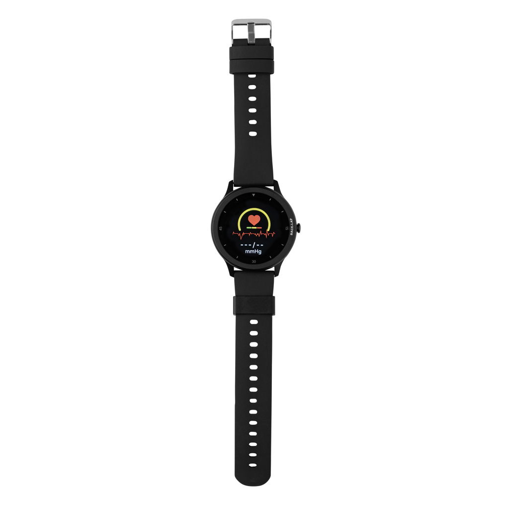 Swiss Peak Activity-Tracker aus recyceltem TPU – Perfektes Werbegeschenk mit Logo
