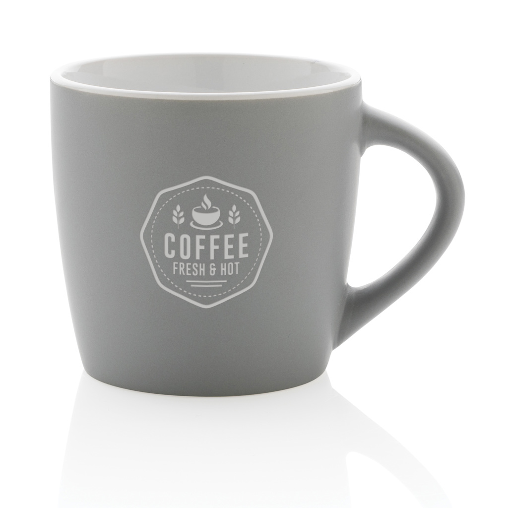 Office Keramiktasse 300ml – EN12875-1 spülmaschinenfest grau