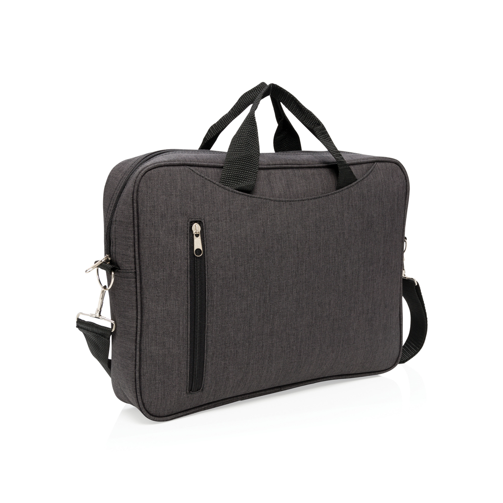 XD Collection Basic 15-Zoll-Laptop-Tasche aus 600D-Polyester, PVC-frei XD Collection Basic 15-Zoll-Laptop-Tasche aus 600D-Polyester, PVC-frei