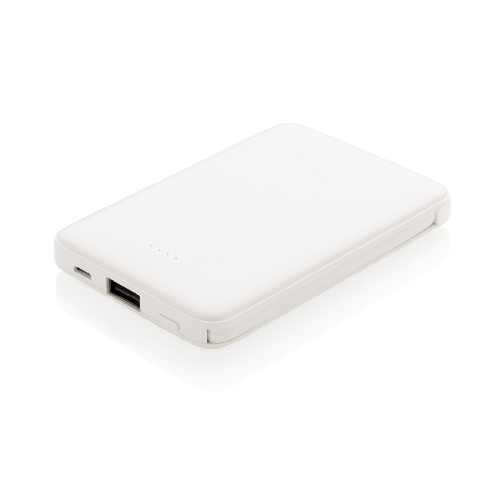 XD Collection 5.000 mAh Powerbank P322 mit 3 integrierten Kabeln – als Werbegeschenk bedruckbar
