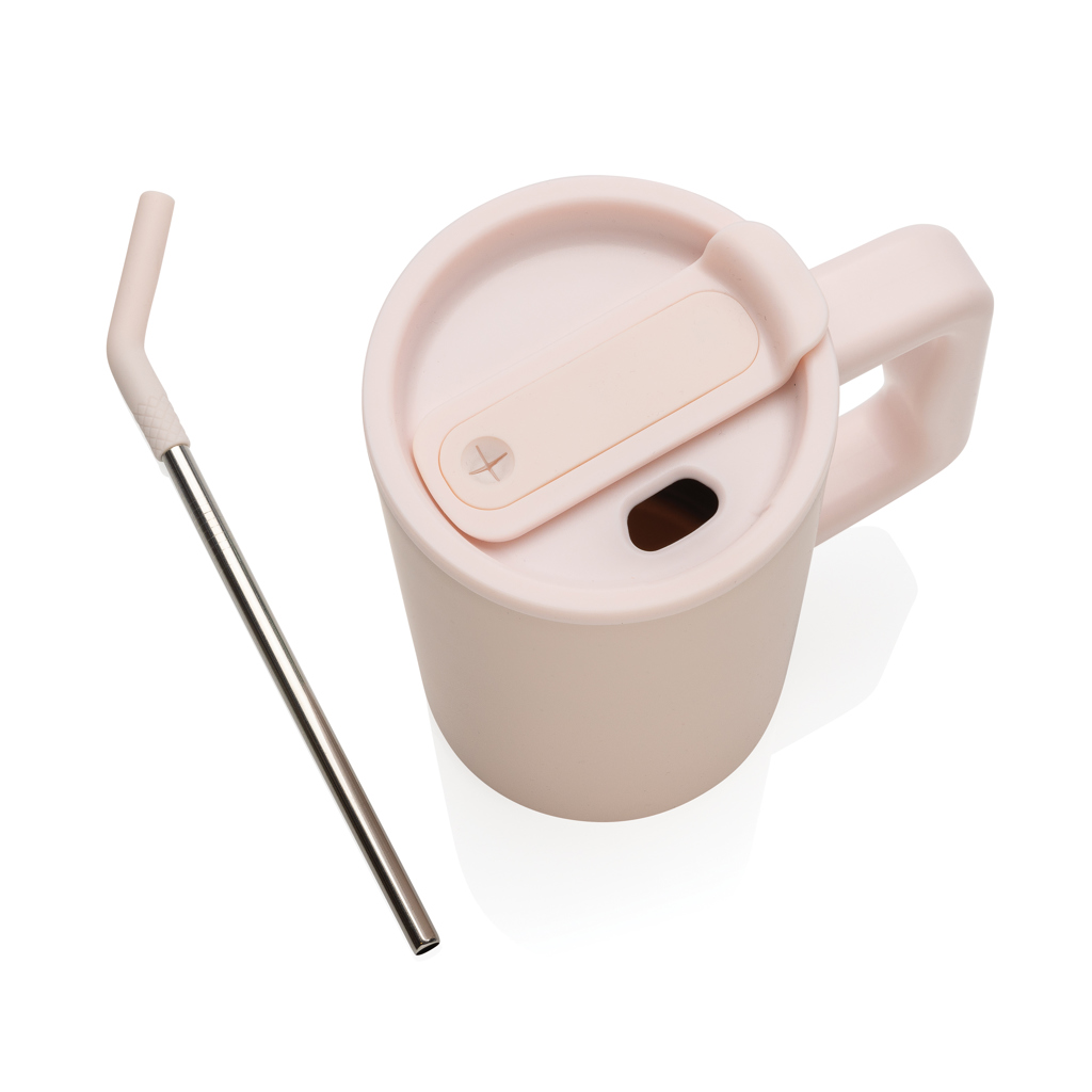 Cube Becher 800ml aus RCS-recyceltem Edelstahl — bedruckbar Cube Becher 800ml aus RCS-recyceltem Edelstahl — bedruckbar